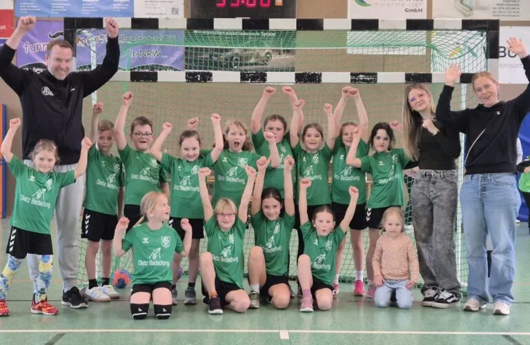 Mannschaftsfoto F-Jugend weiblich