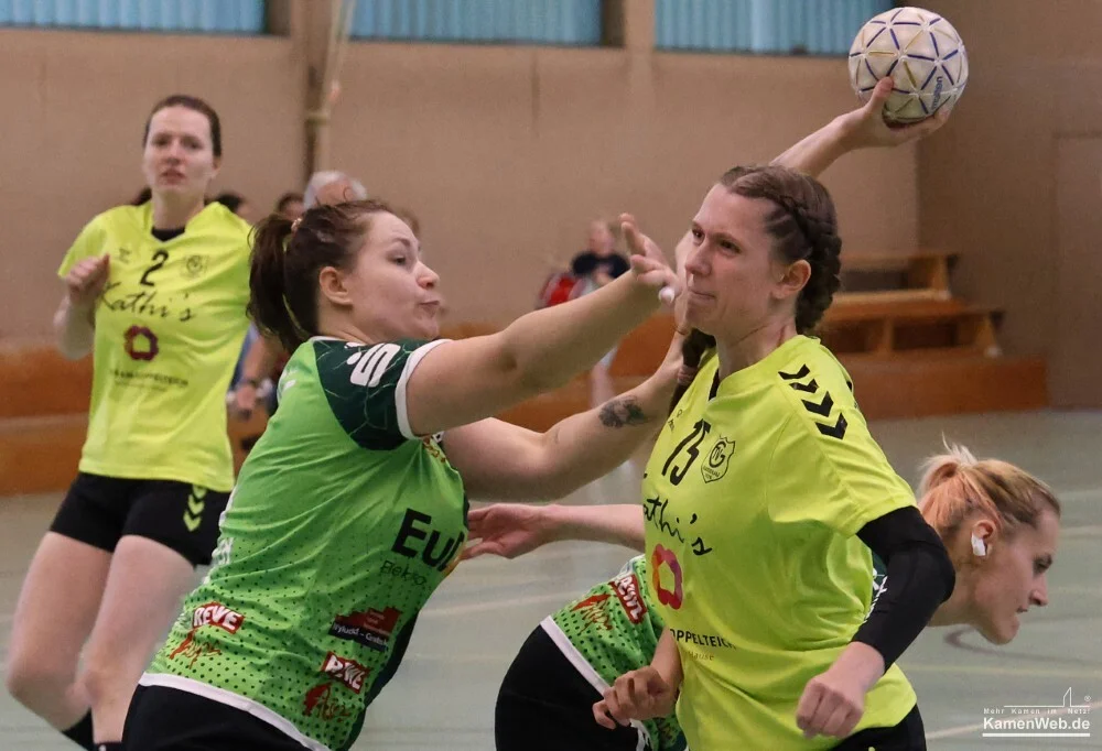 Spielszene der TVG Damen-Auswahl bei den Kaiserauer Handballtagen 2026